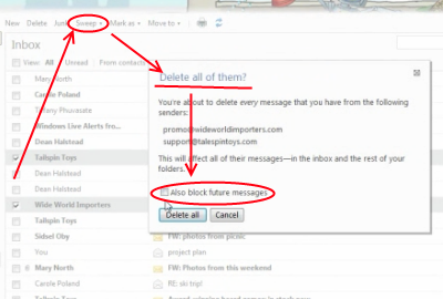 Hotmail sweep