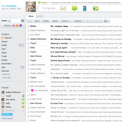 AOL webmail phoenix