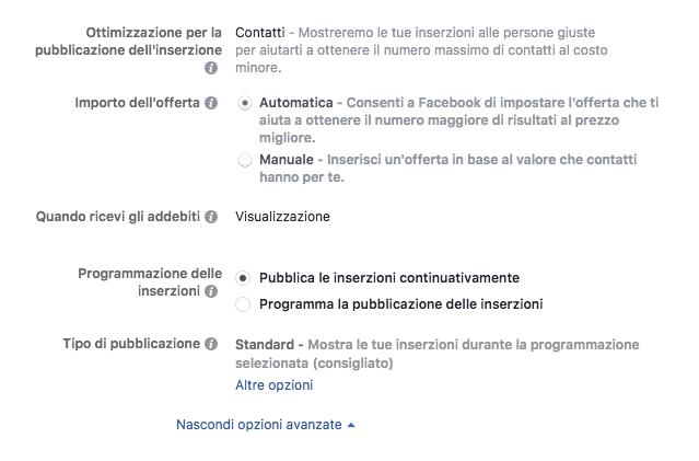ottimizzazioni