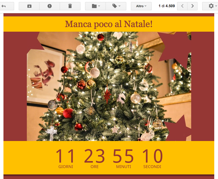 newsletter di natale